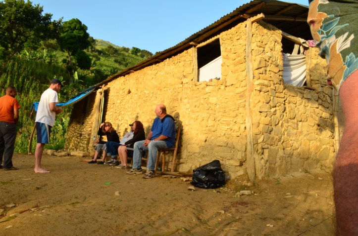 A church built of rock and mud.